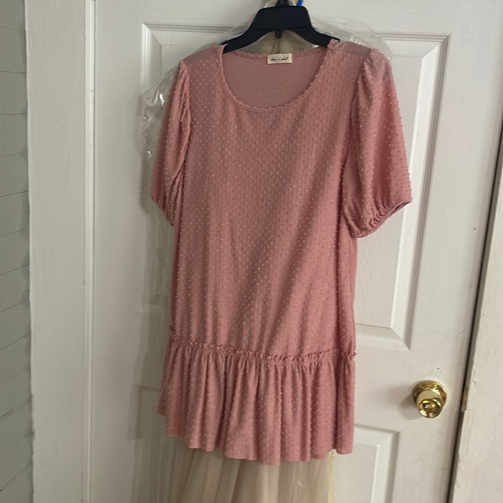 Lime & Chili maternity mini dress